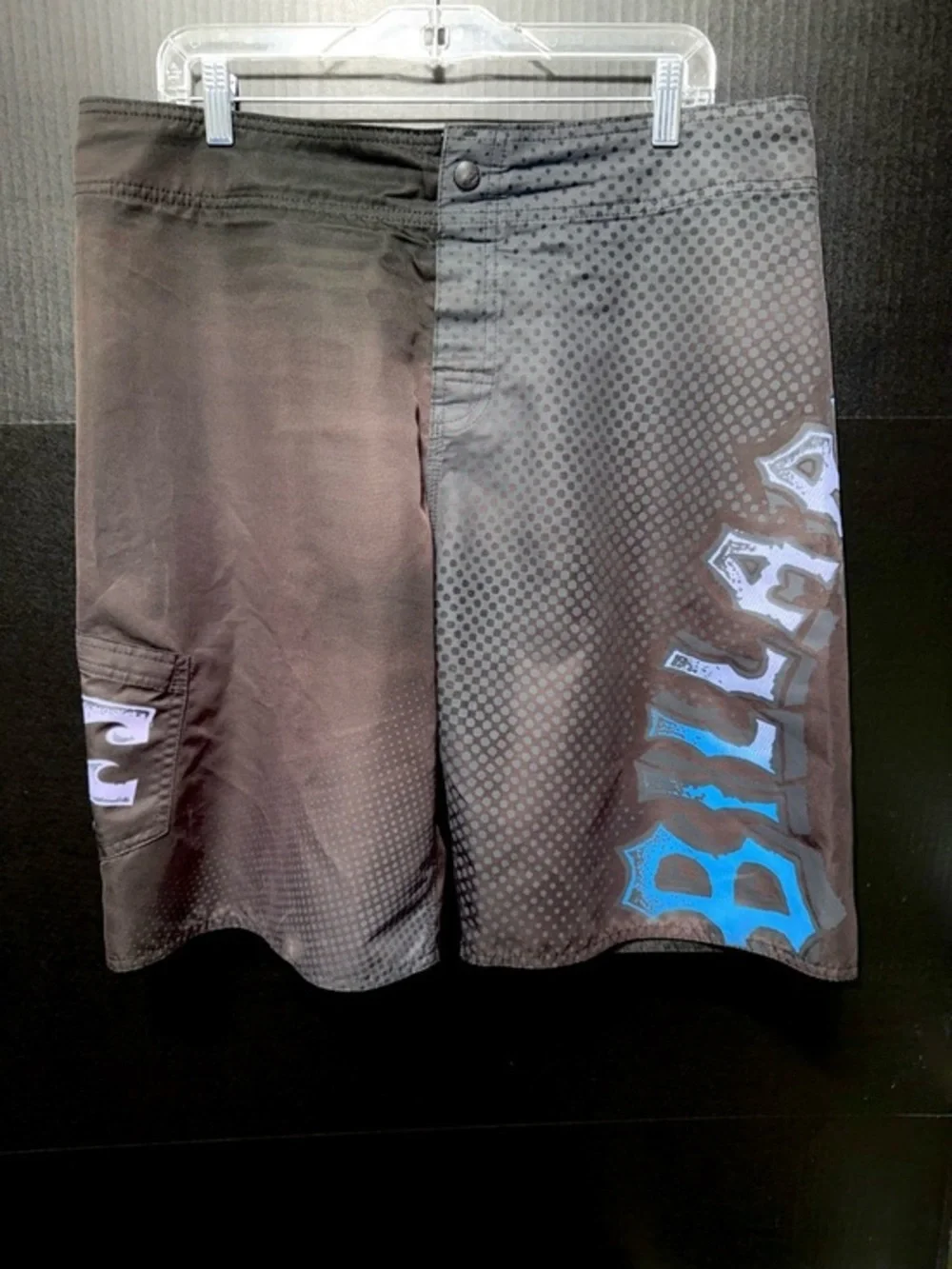 🍄Billabong Y2K Black Blue Board Shorts